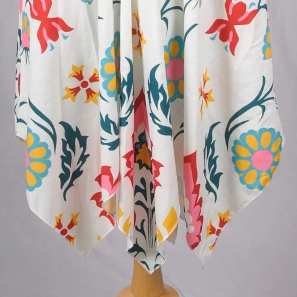 Sunny fashion,  Girls, Cream Floral A-Line Dress, Size 12 - Picture 4 of 6
